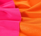 Pink orange double sided artic